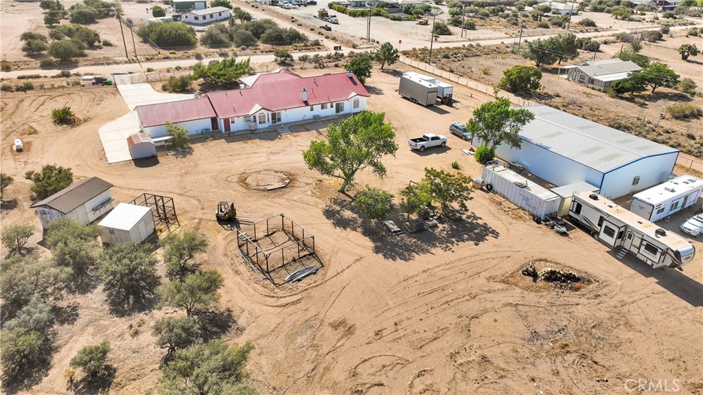 8381 White Road Phelan, CA 92371 - Photo 57 of 59 an aerial view of a house with a yard