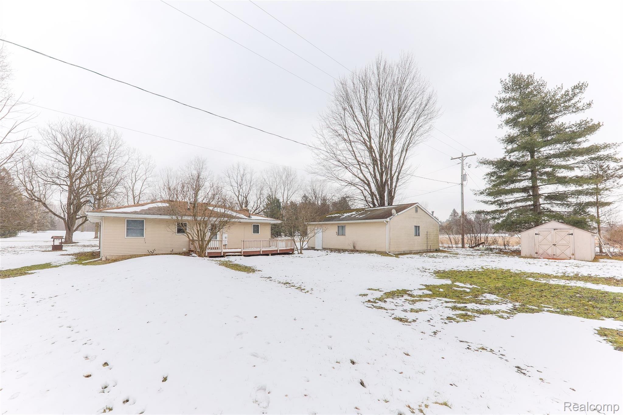 8200 Grossman Road Manchester, MI 48158 - Photo 25 of 26 BackyardwithShed.jpg