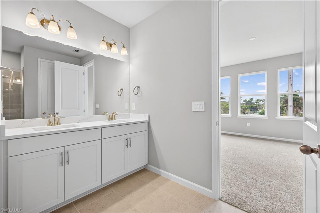 4646 Arboretum Circle, Unit 202 Naples, FL 34112 - Photo 15 of 25 Master Bathroom