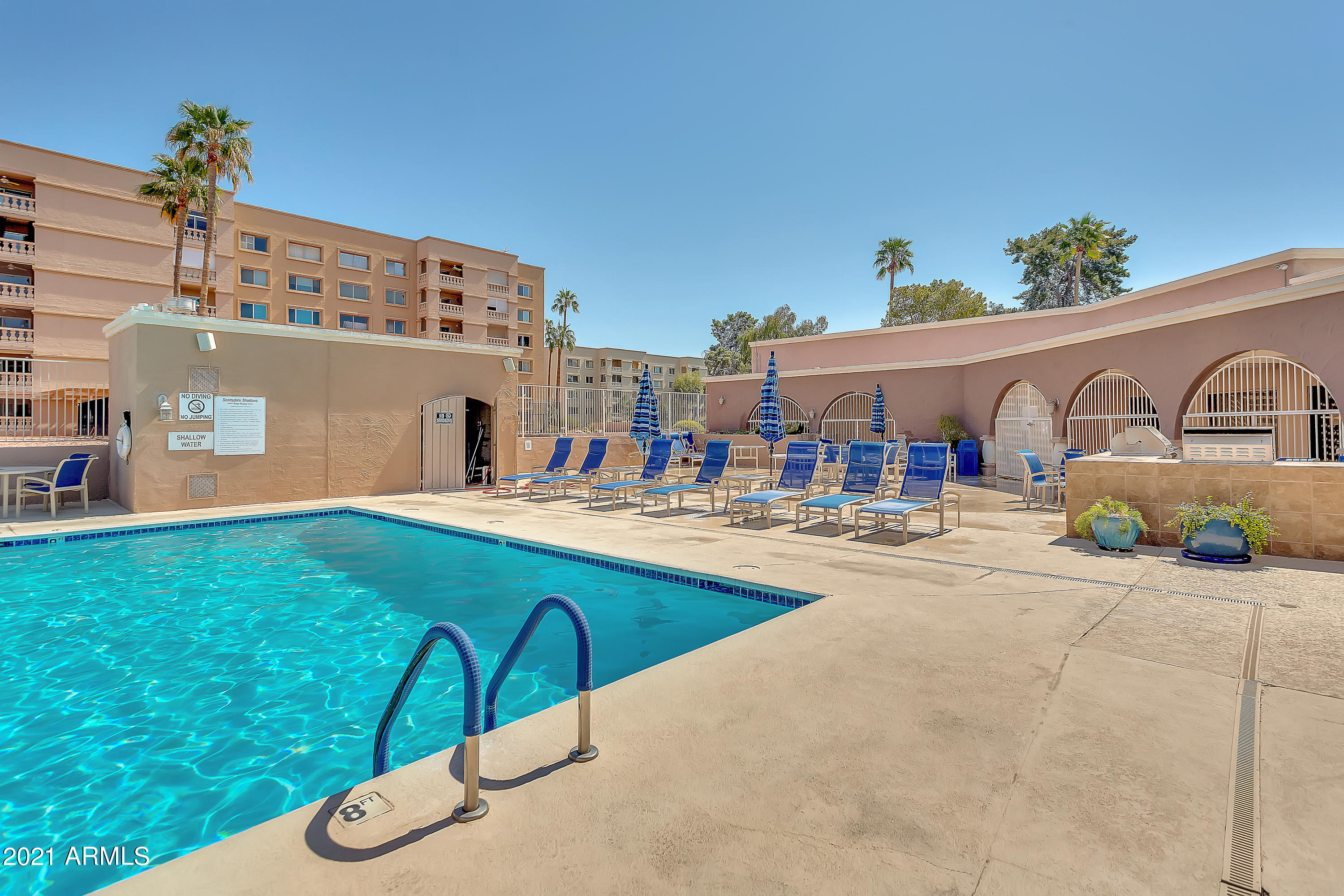 7920 East Camelback Road, Unit 504 Scottsdale, AZ 85251 - Photo 25 of 35 Community pool 2
