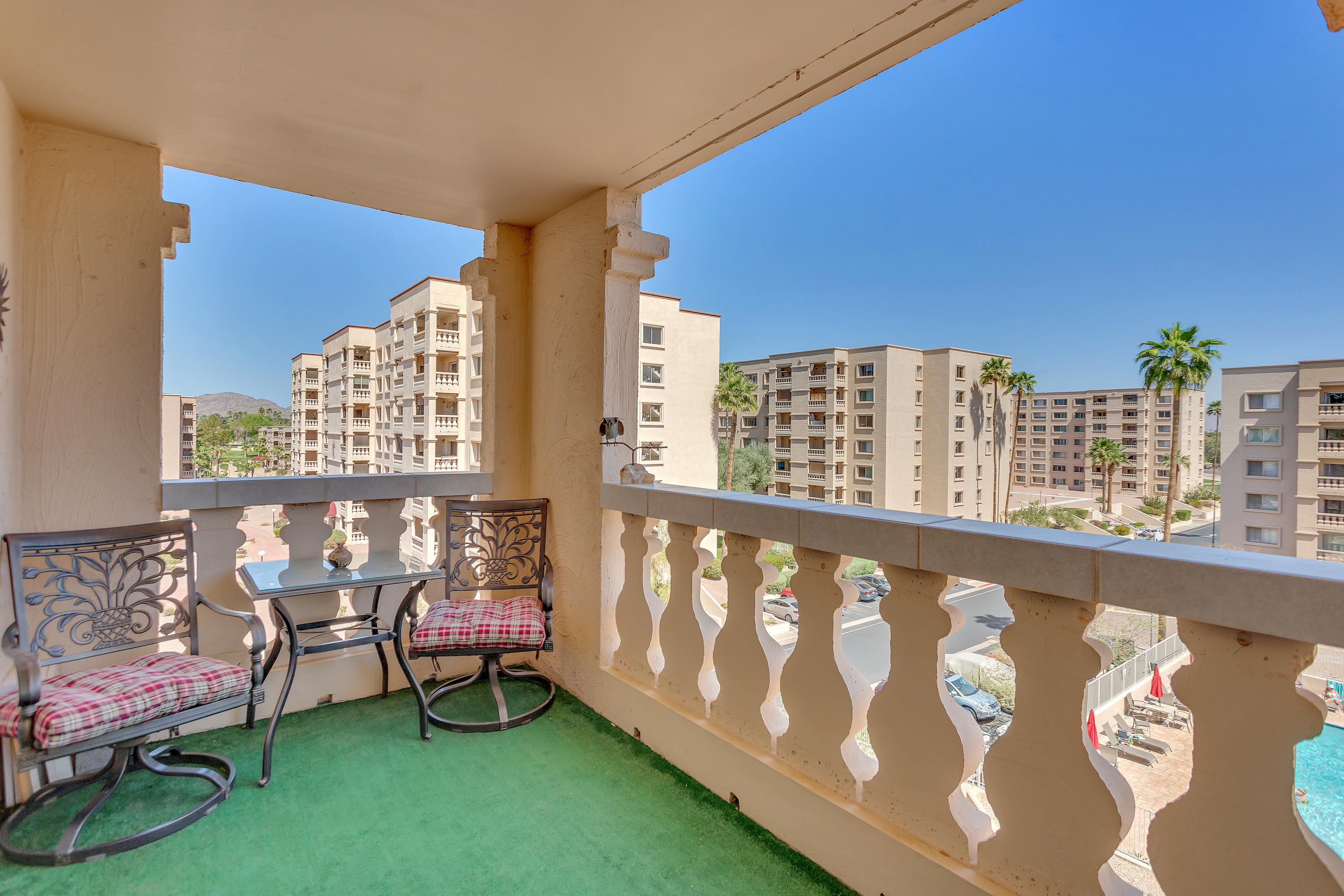 7920 East Camelback Road, Unit 504 Scottsdale, AZ 85251 - Photo 31 of 35 Balcony 1