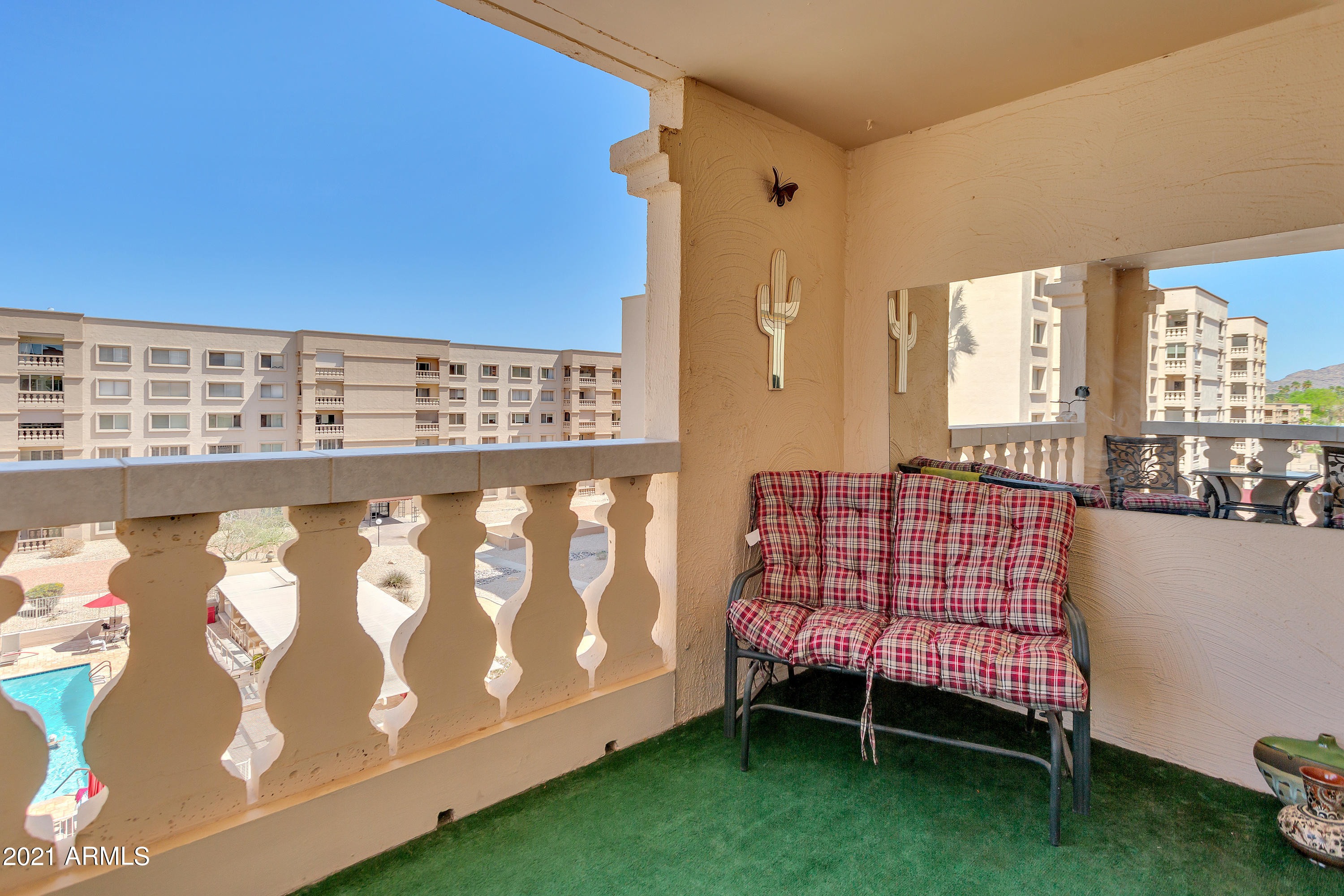 7920 East Camelback Road, Unit 504 Scottsdale, AZ 85251 - Photo 32 of 35 Balcony 2