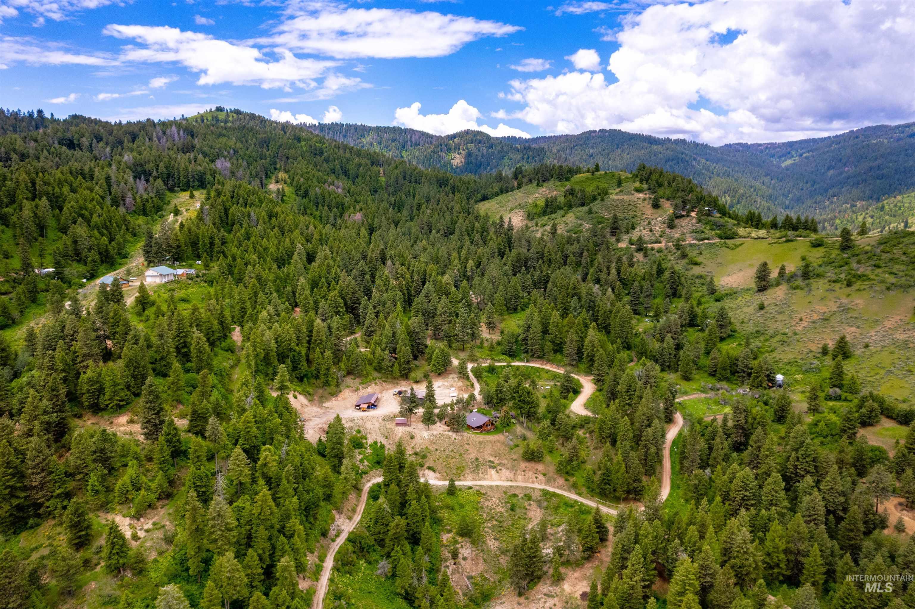239 Tollgate Road Boise, ID 83716 - Photo 23 of 50 Bird's eye view of a forest and a mountainous background
