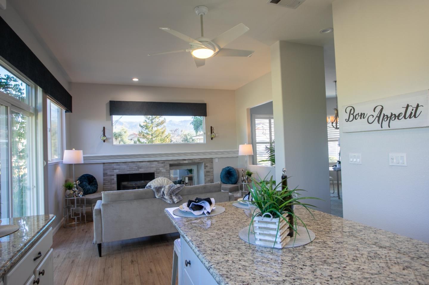2049 Folle Blanche Drive San Jose, CA 95135 - Photo 11 of 42 a living room with furniture and a fireplace