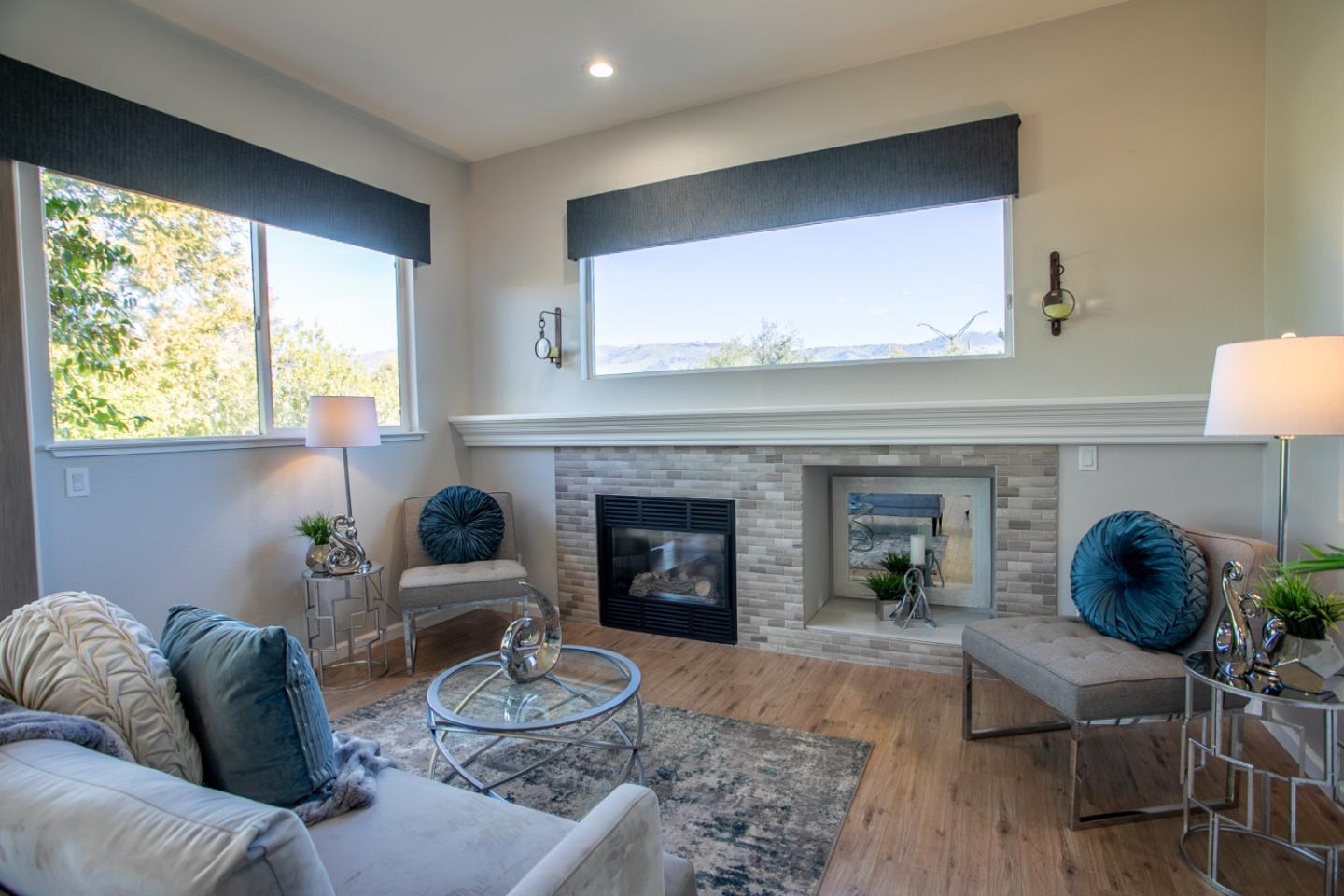 2049 Folle Blanche Drive San Jose, CA 95135 - Photo 8 of 42 a living room with furniture and a fireplace