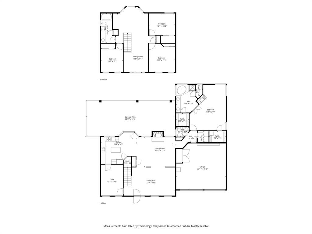 1228 Concho Drive Benbrook, TX 76126 - Photo 39 of 39 Floor plan