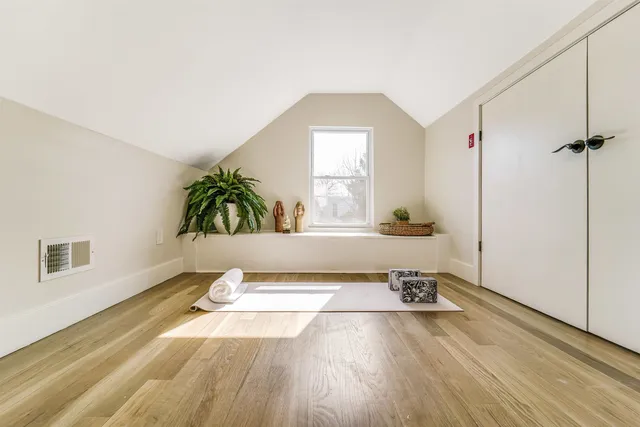 a view of a building with many windows