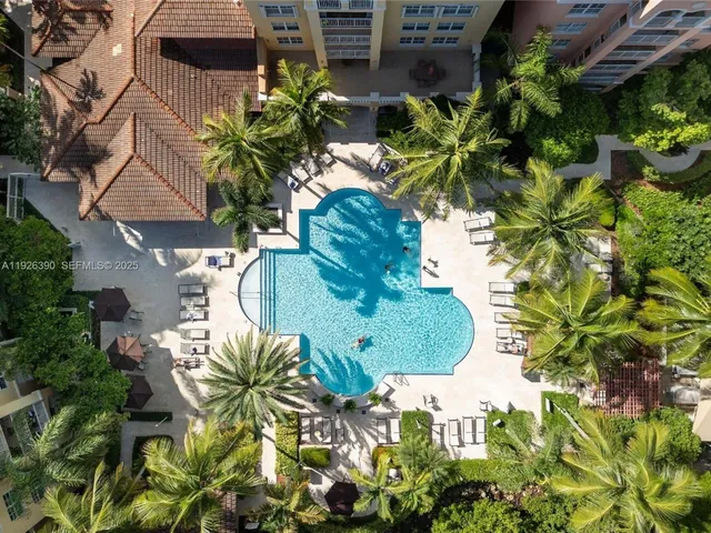 a view of a flower in a garden