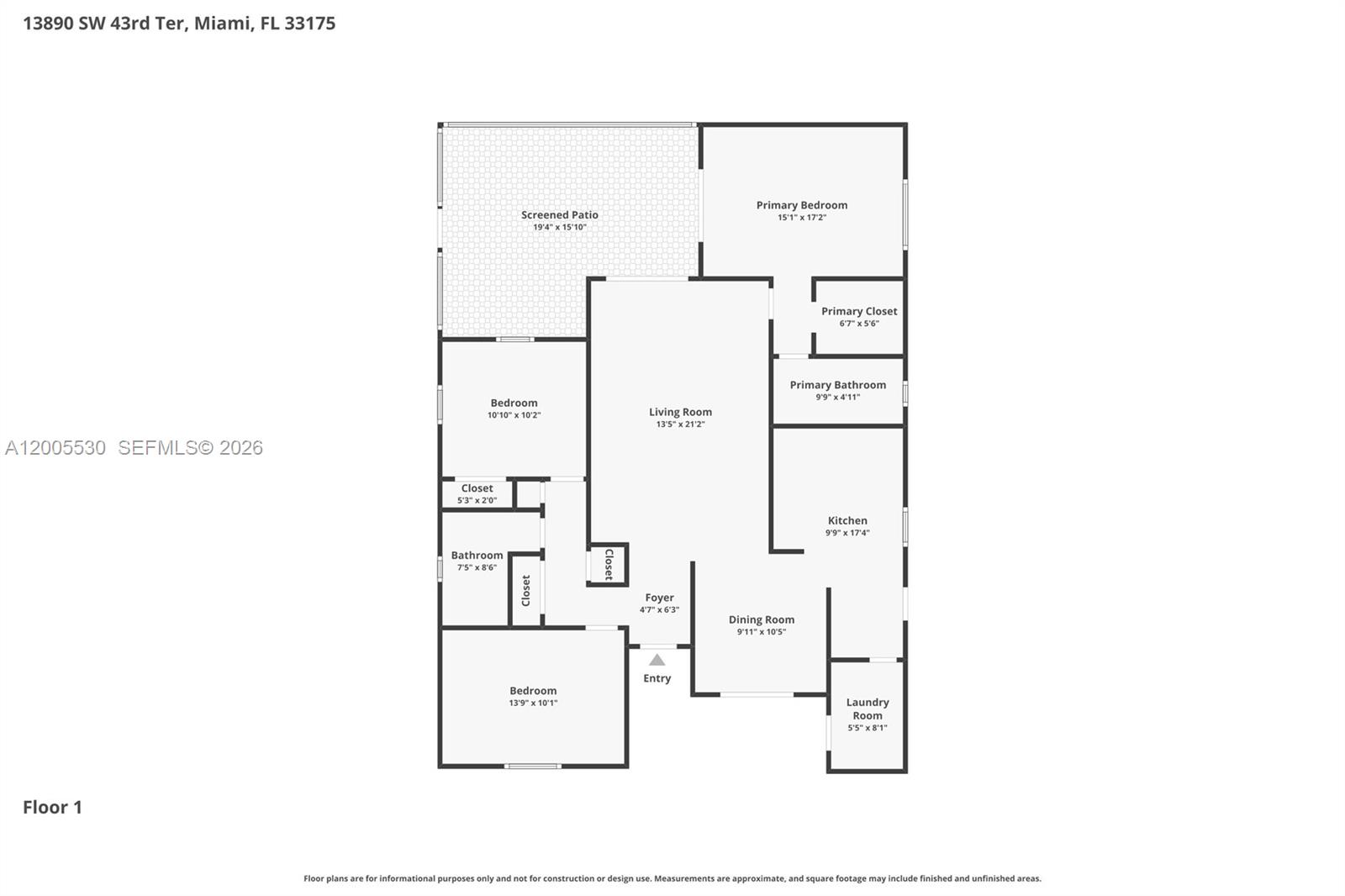 13890 Southwest 43rd Terrace Miami, FL 33175 - Photo 46 of 46
