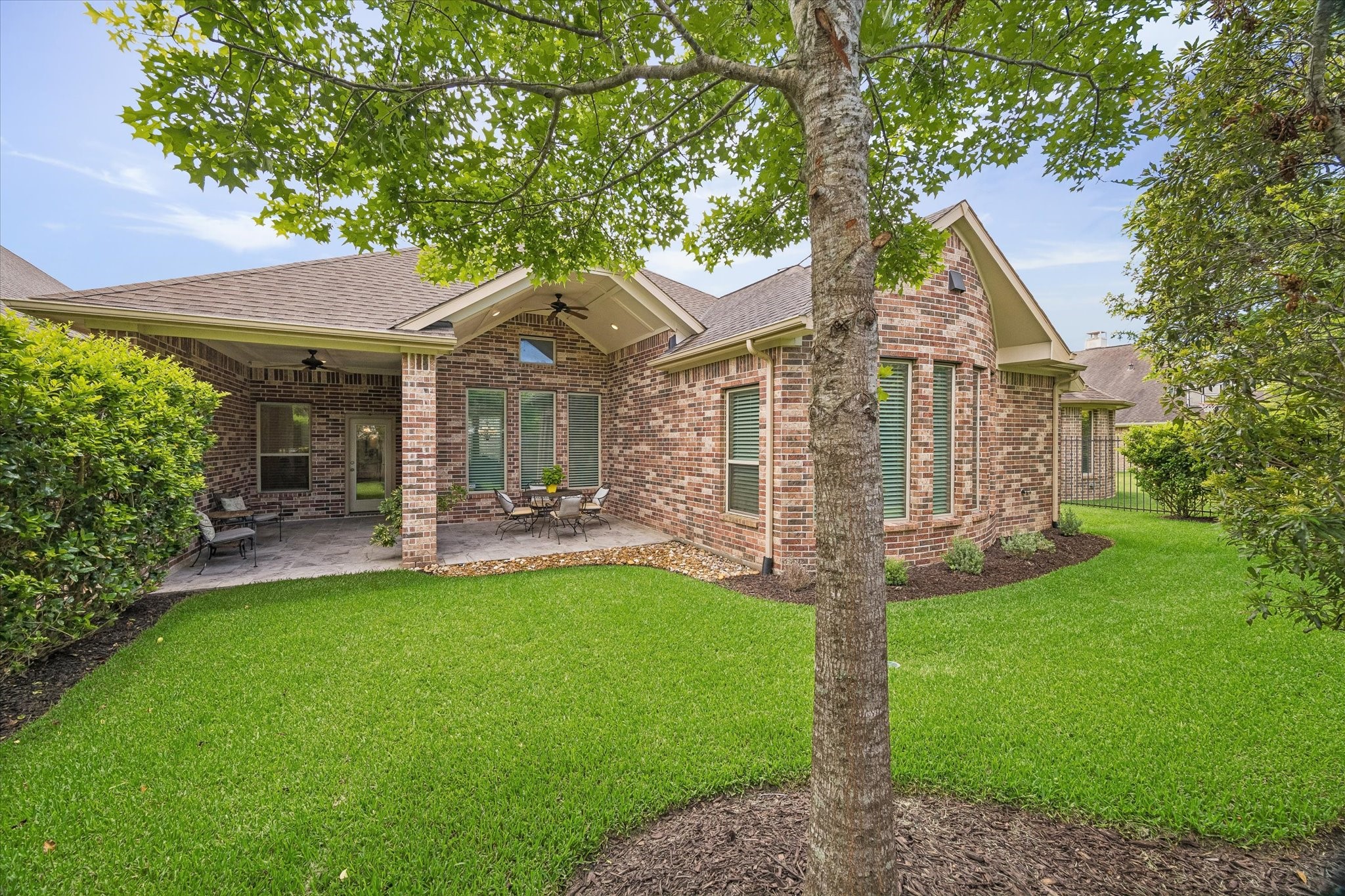19 Peace Tree Way Tomball, TX 77375 - Photo 28 of 36 Manicured back yard