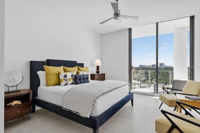 a view of yard with swimming pool and outdoor seating