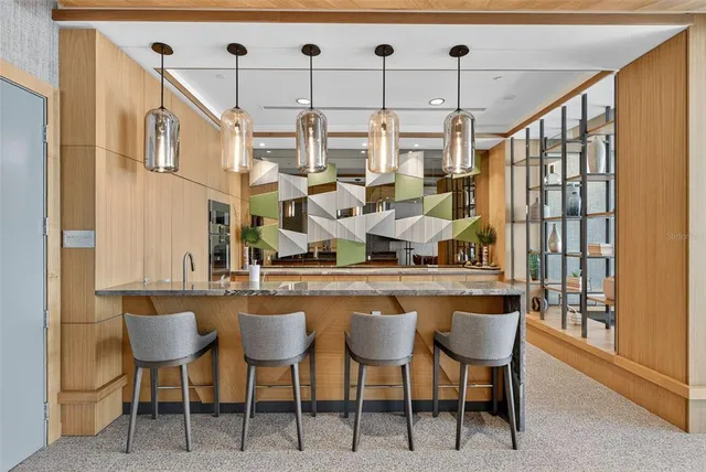 a view of parking area