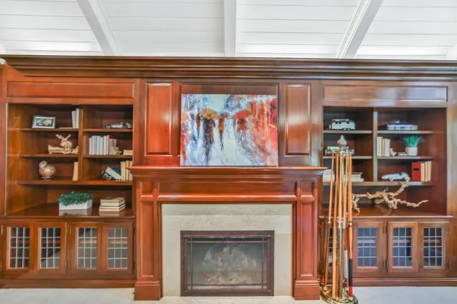 a view of a glass door with a balcony