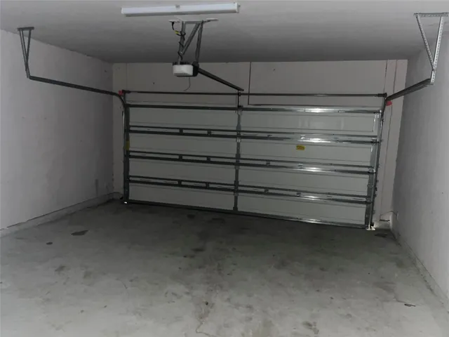 a empty room with a lot of empty racks