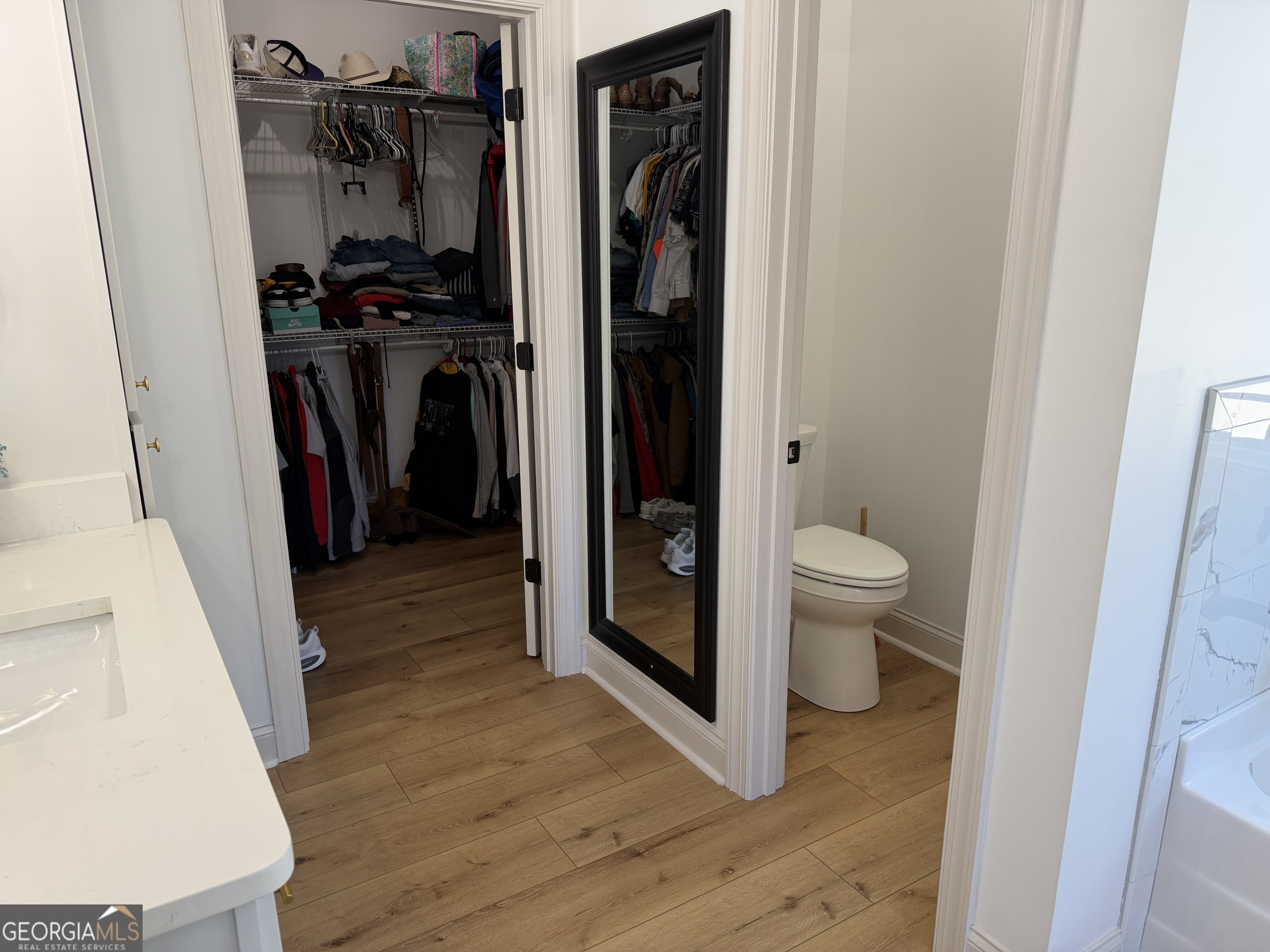 1347 Payne Road Rentz, GA 31075 - Photo 31 of 45 a view of a walk in closet