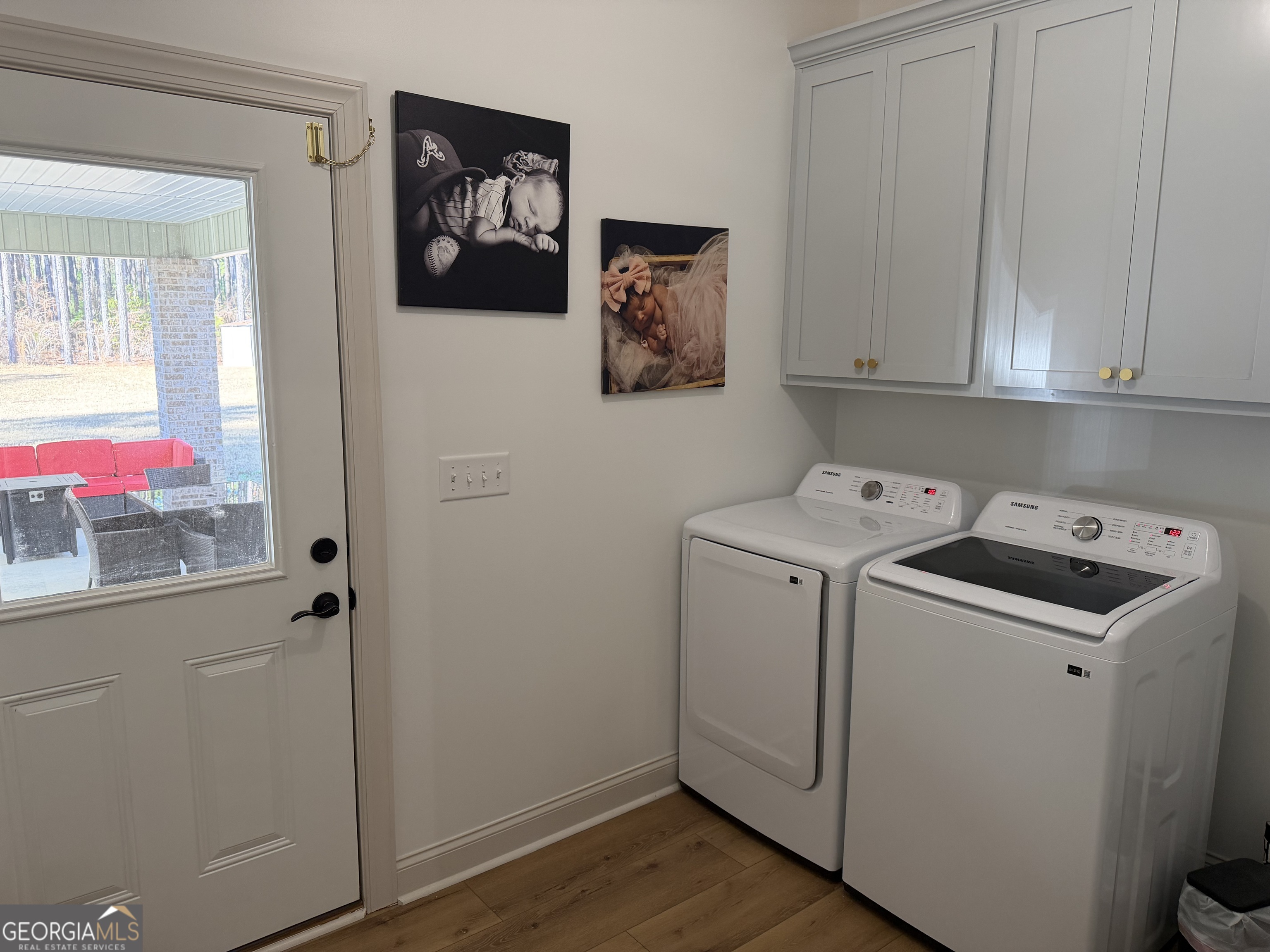 1347 Payne Road Rentz, GA 31075 - Photo 43 of 45 a utility room with dryer and washer