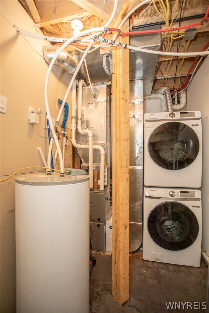 5464 Partridge Hill Road Great Valley, NY 14741 - Photo 25 of 48 Washer dryer utility area in mother in law suite