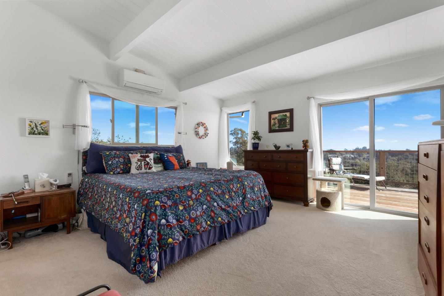 490 Amigo Road Soquel, CA 95073 - Photo 45 of 71 a bed room with a bed and a couch
