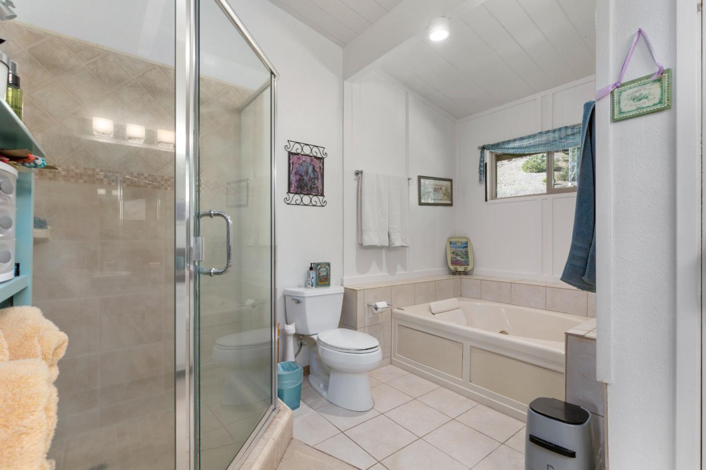 490 Amigo Road Soquel, CA 95073 - Photo 48 of 71 a bathroom with a toilet a sink and a bathtub