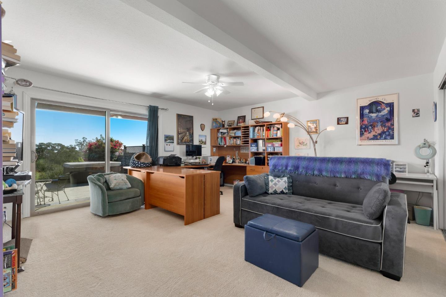 490 Amigo Road Soquel, CA 95073 - Photo 52 of 71 a living room with furniture and a view of kitchen