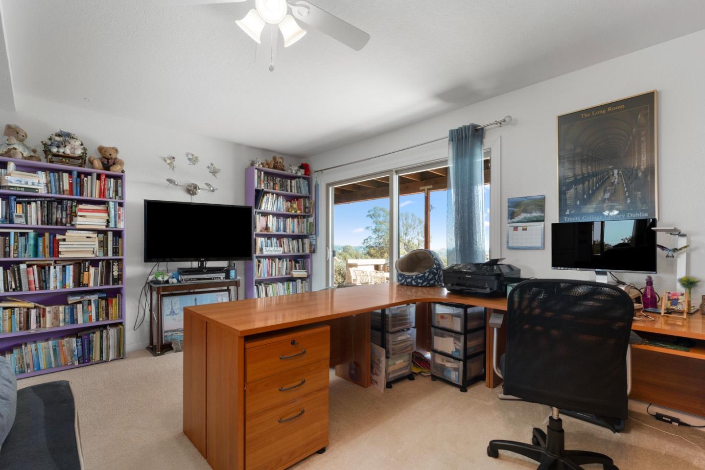 490 Amigo Road Soquel, CA 95073 - Photo 53 of 71 a view of a livingroom with workspace and a window