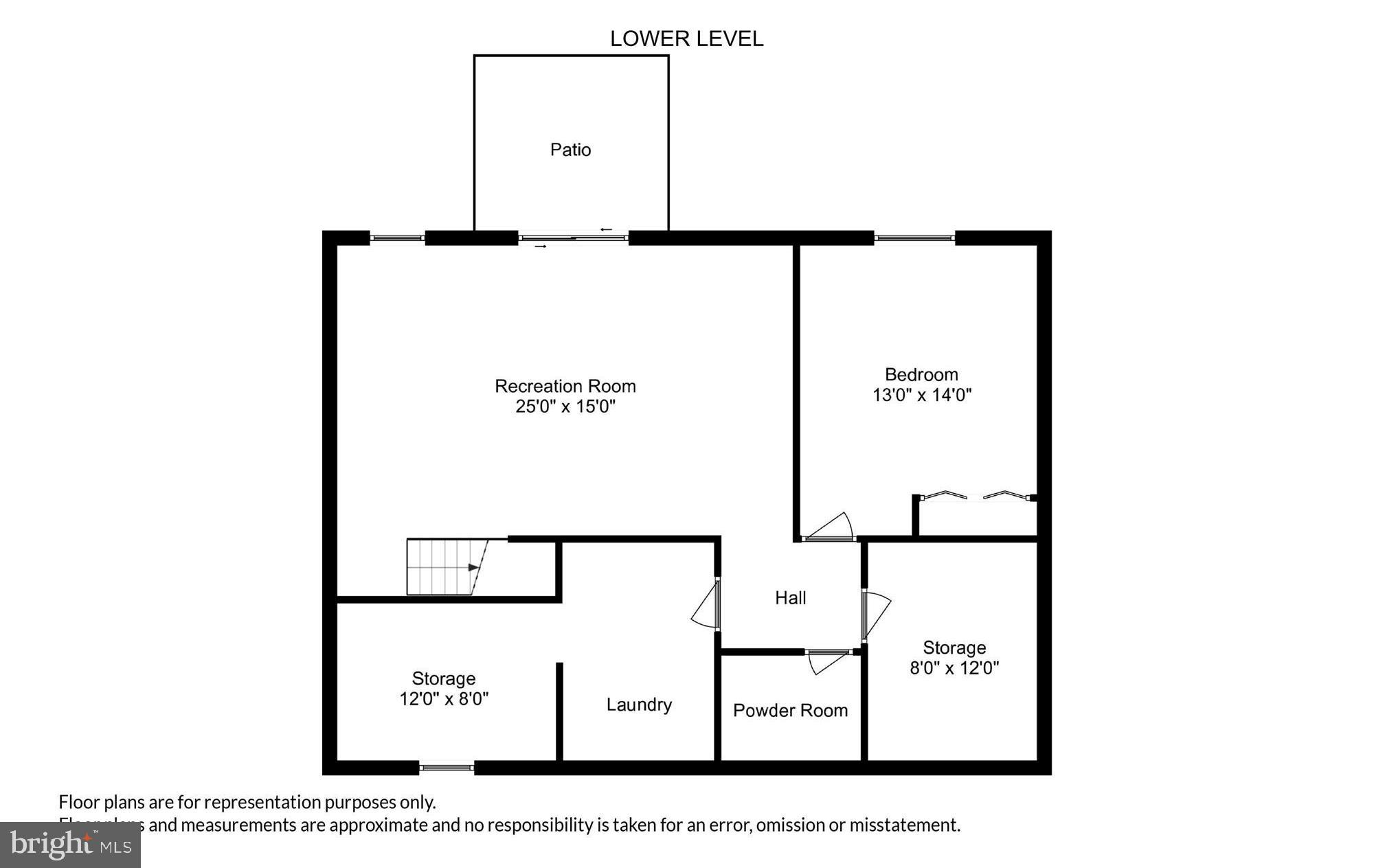 905 Leverton Road Rockville, MD 20852 - Photo 62 of 62 Lower Level Floor Plan