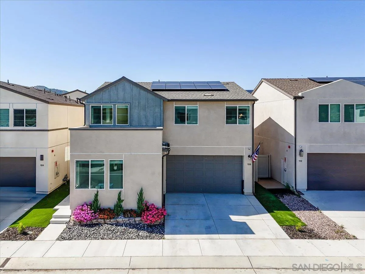 108 Lipizzan Lane Fallbrook, CA 92028 - Photo 2 of 37 a front view of a house with garage