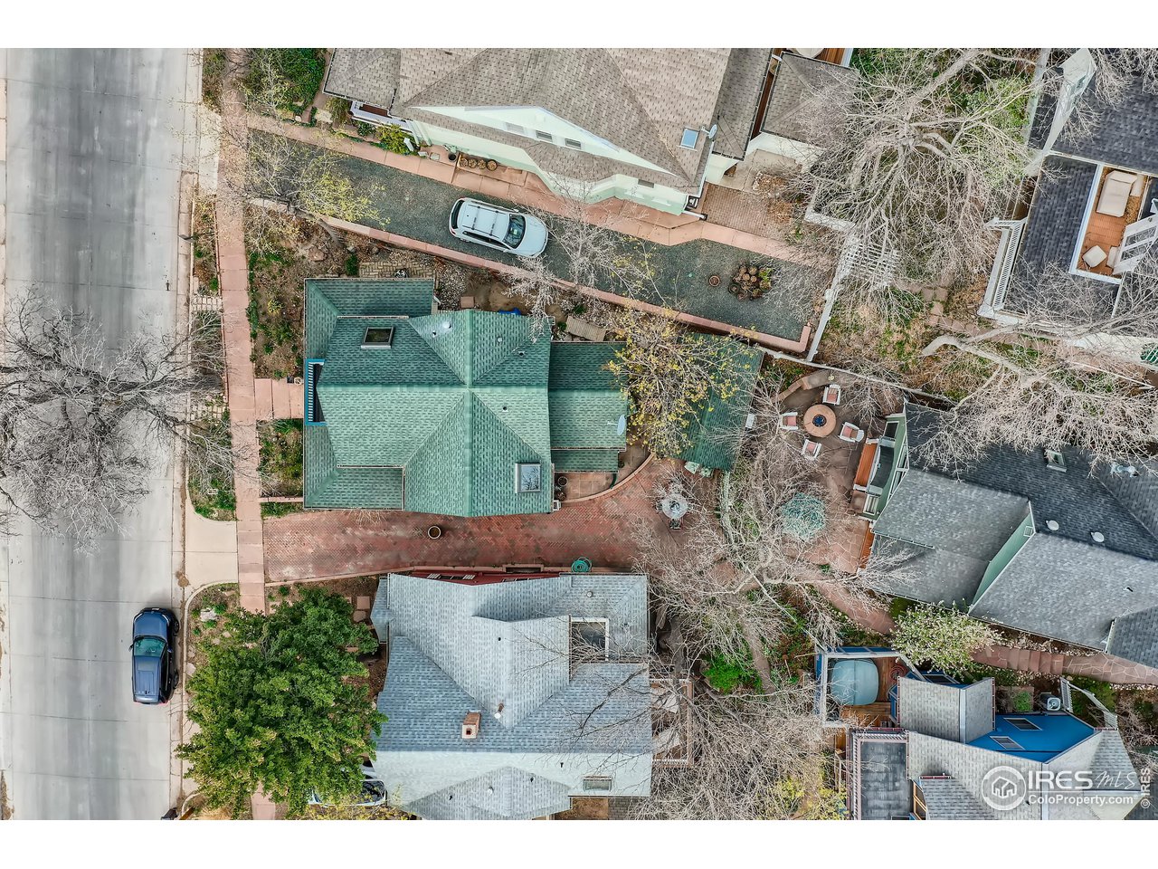 1109 Mapleton Avenue Boulder, CO 80304 - Photo 27 of 27 a bird view of a house