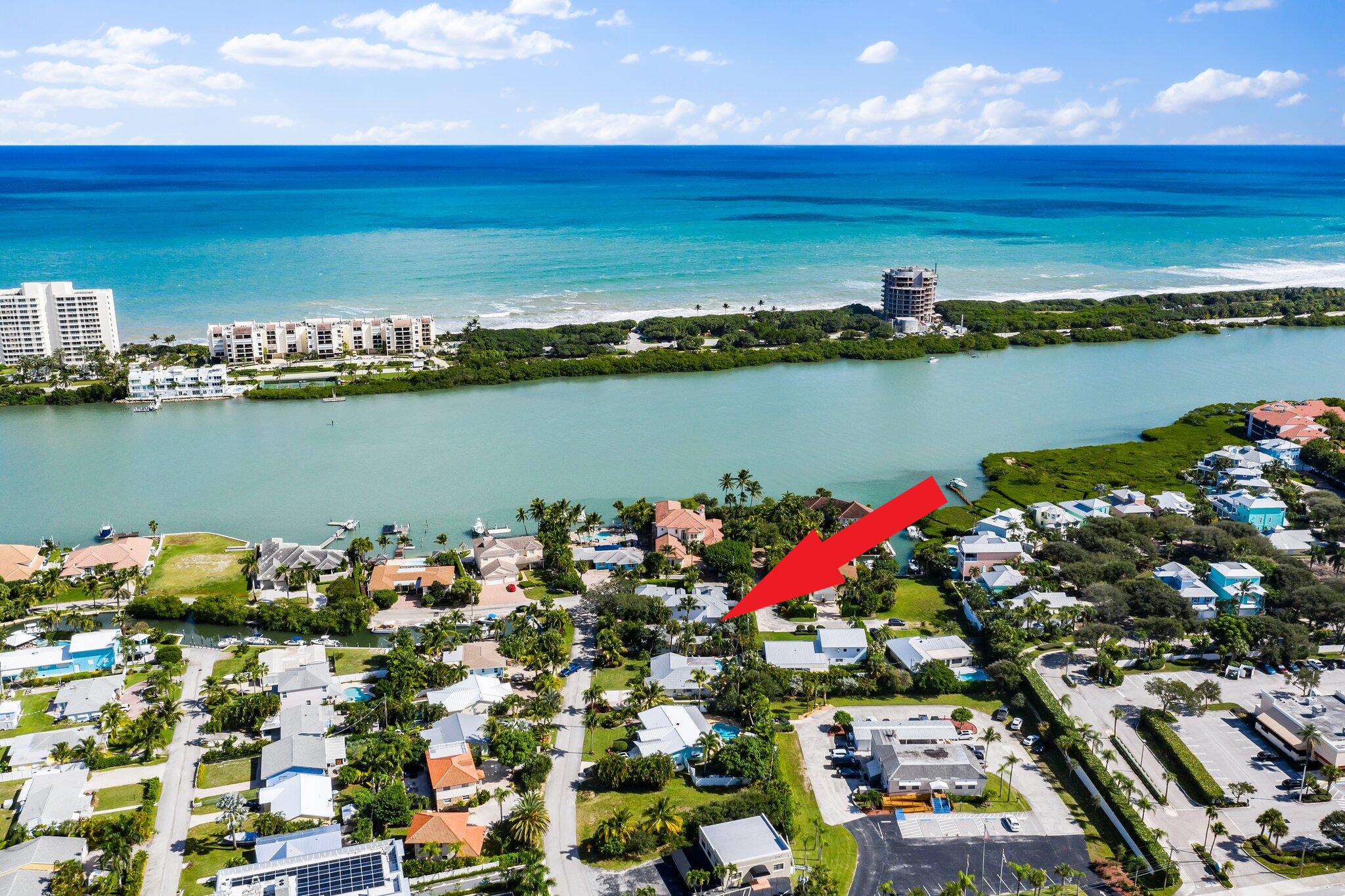 3414 Harbor Road South Jupiter, FL 33469 - Photo 4 of 5 3414 Harbor Rd S aerial E