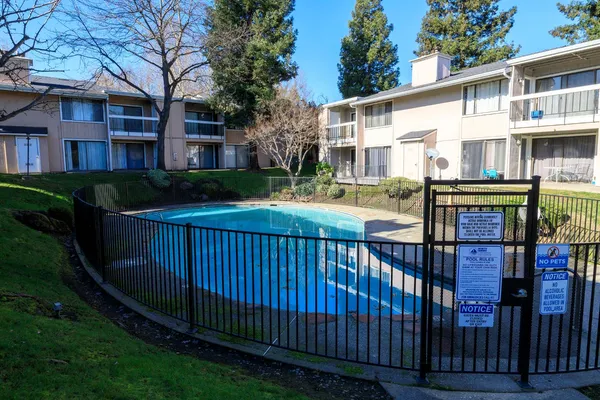 a view of street with houses
