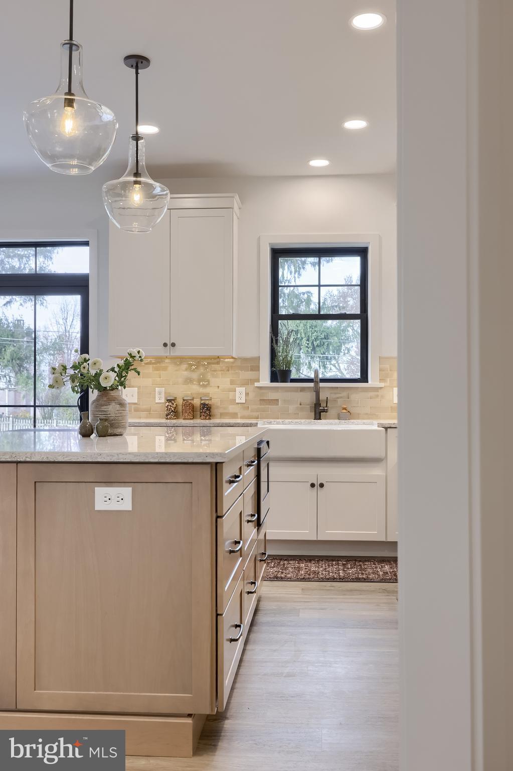 514 Woodcrest Avenue Lititz, PA 17543 - Photo 22 of 64 a kitchen with sink window and cabinets