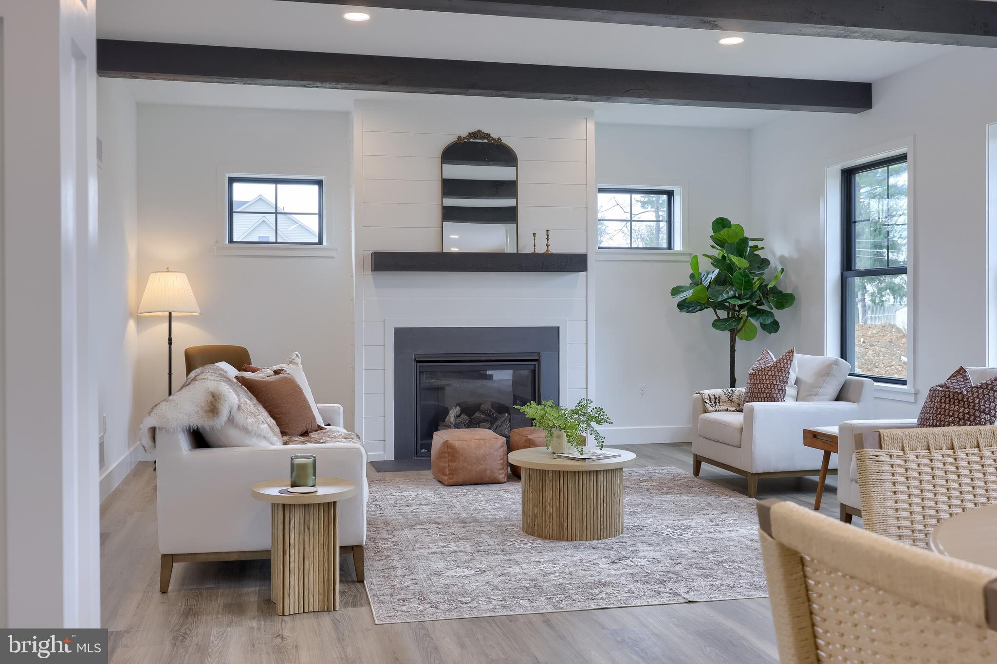 514 Woodcrest Avenue Lititz, PA 17543 - Photo 5 of 64 a living room with furniture potted plant and a fireplace