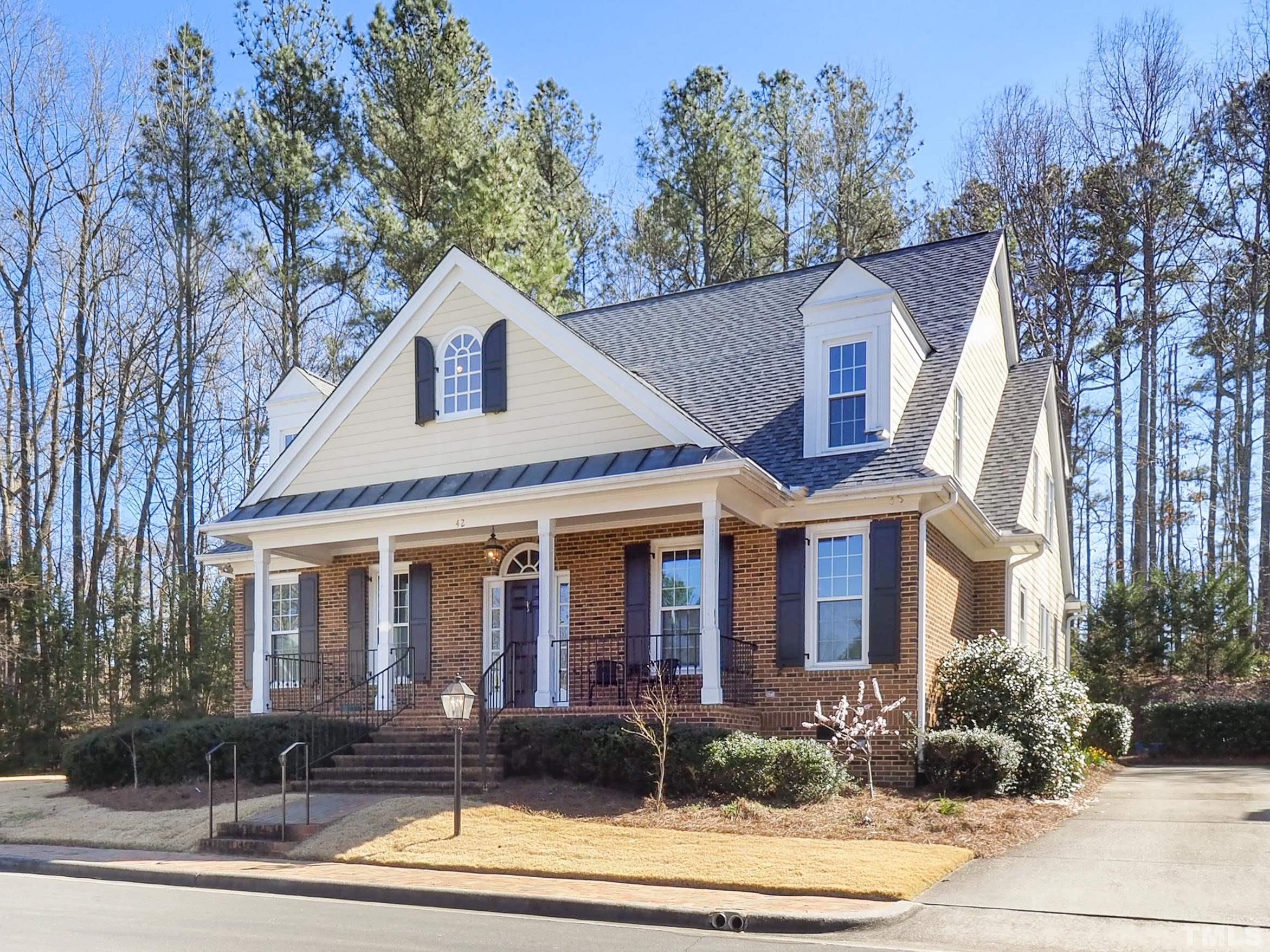 42 Cheswick Place Durham, NC 27707 - Photo 3 of 27 a front view of a house with yard