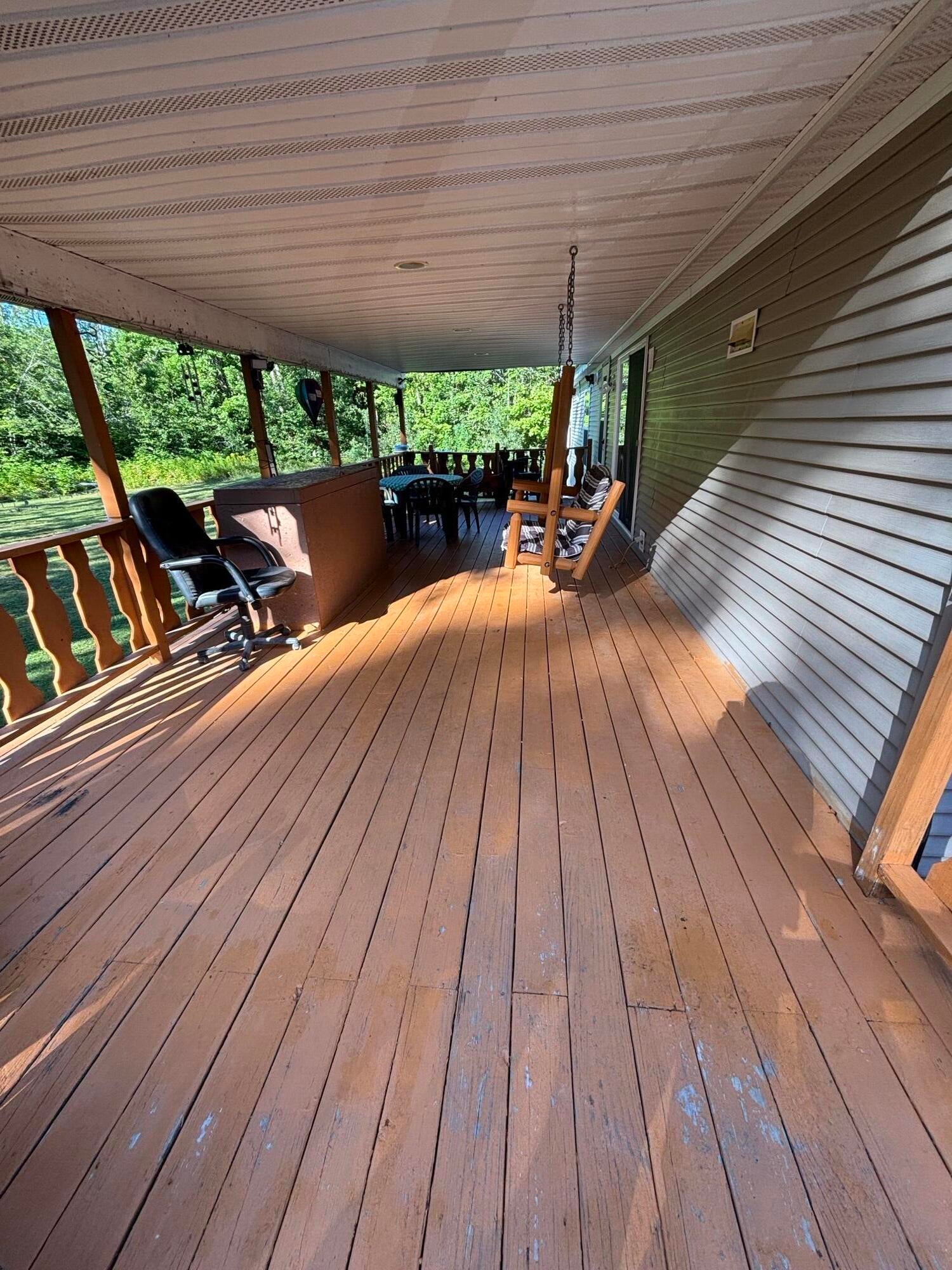 3419 West Babbitt Road Frederic, MI 49733 - Photo 7 of 36 Deck