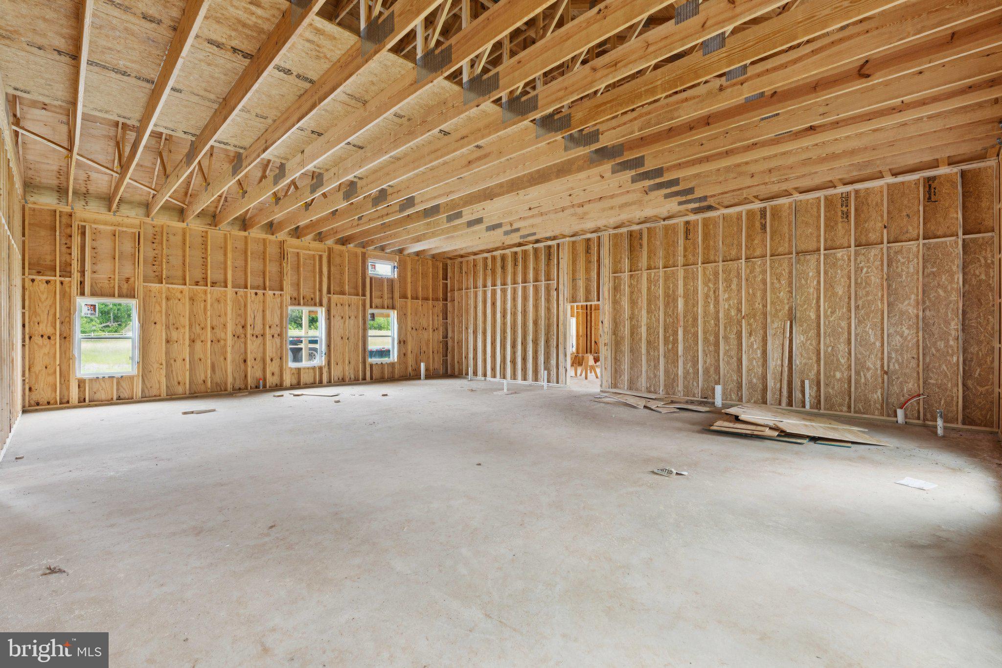 7285 Opal Road Warrenton, VA 20186 - Photo 11 of 34 a view of a parking space with wooden walls