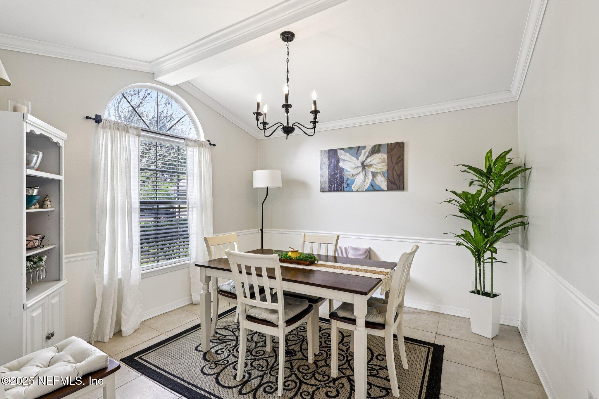 8053 Queensferry Lane Jacksonville, FL 32244 - Photo 11 of 45 a view of a dining room with furniture window and wooden floor