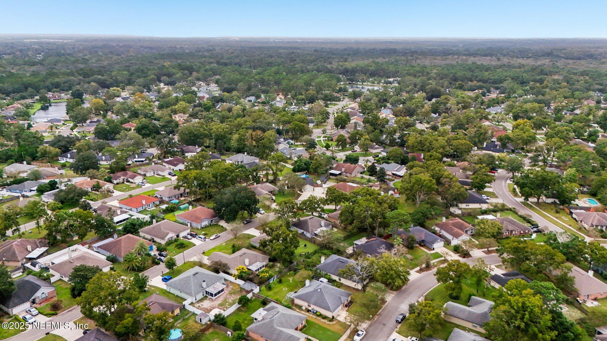 8053 Queensferry Lane Jacksonville, FL 32244 - Photo 43 of 45 an aerial view of residential houses with city view