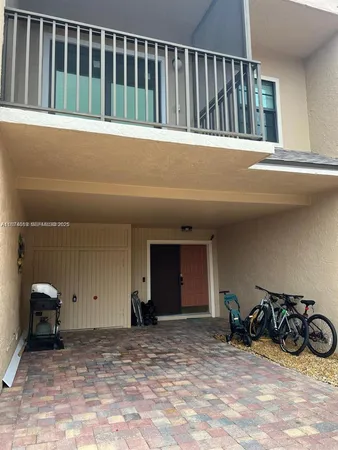 a view of a porch