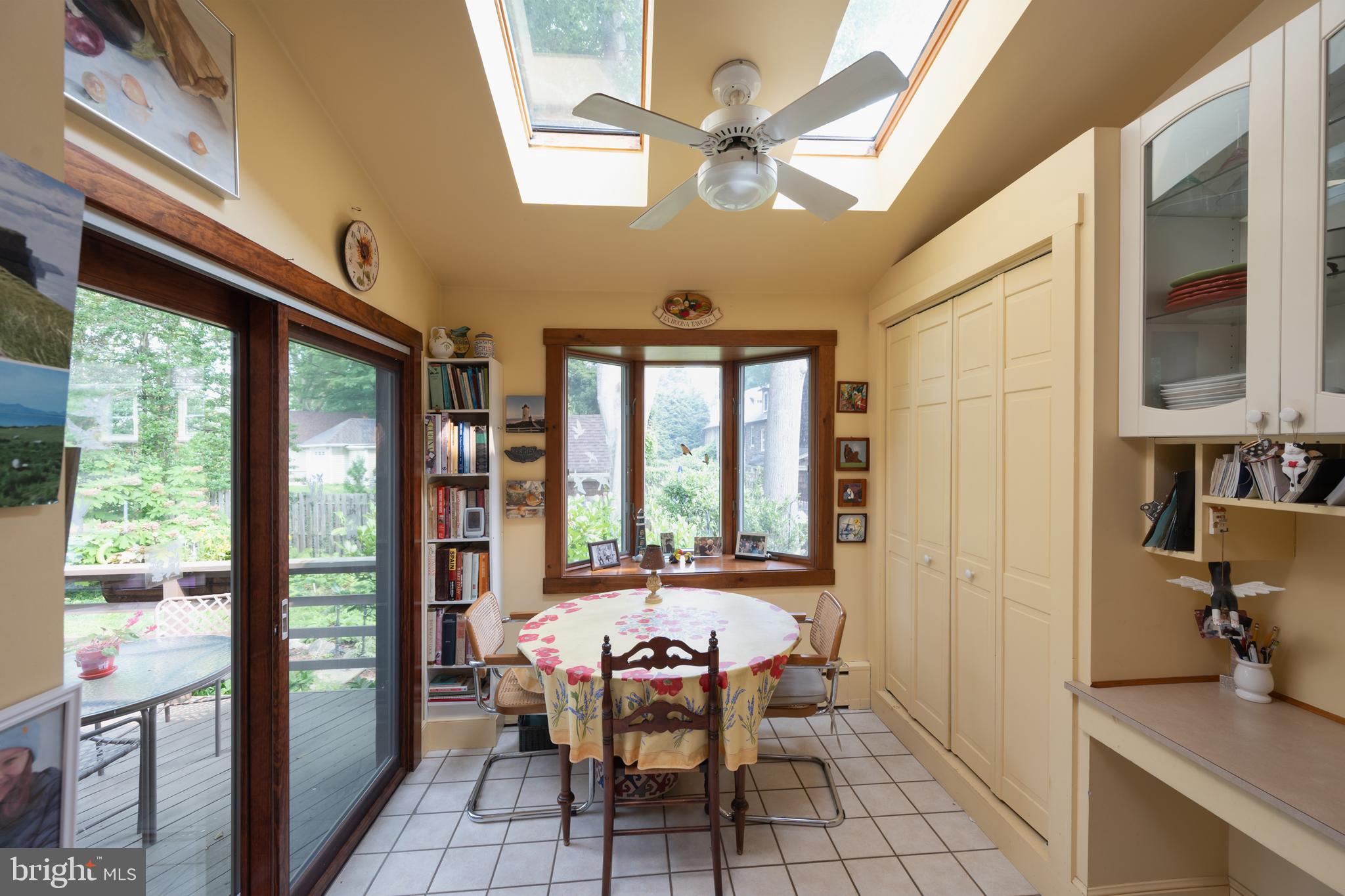 409 East Waverly Road Wyncote, PA 19095 - Photo 15 of 36 a view of a dining room with furniture window and outside view