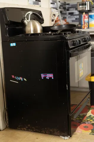 a close view of sink and cabinets