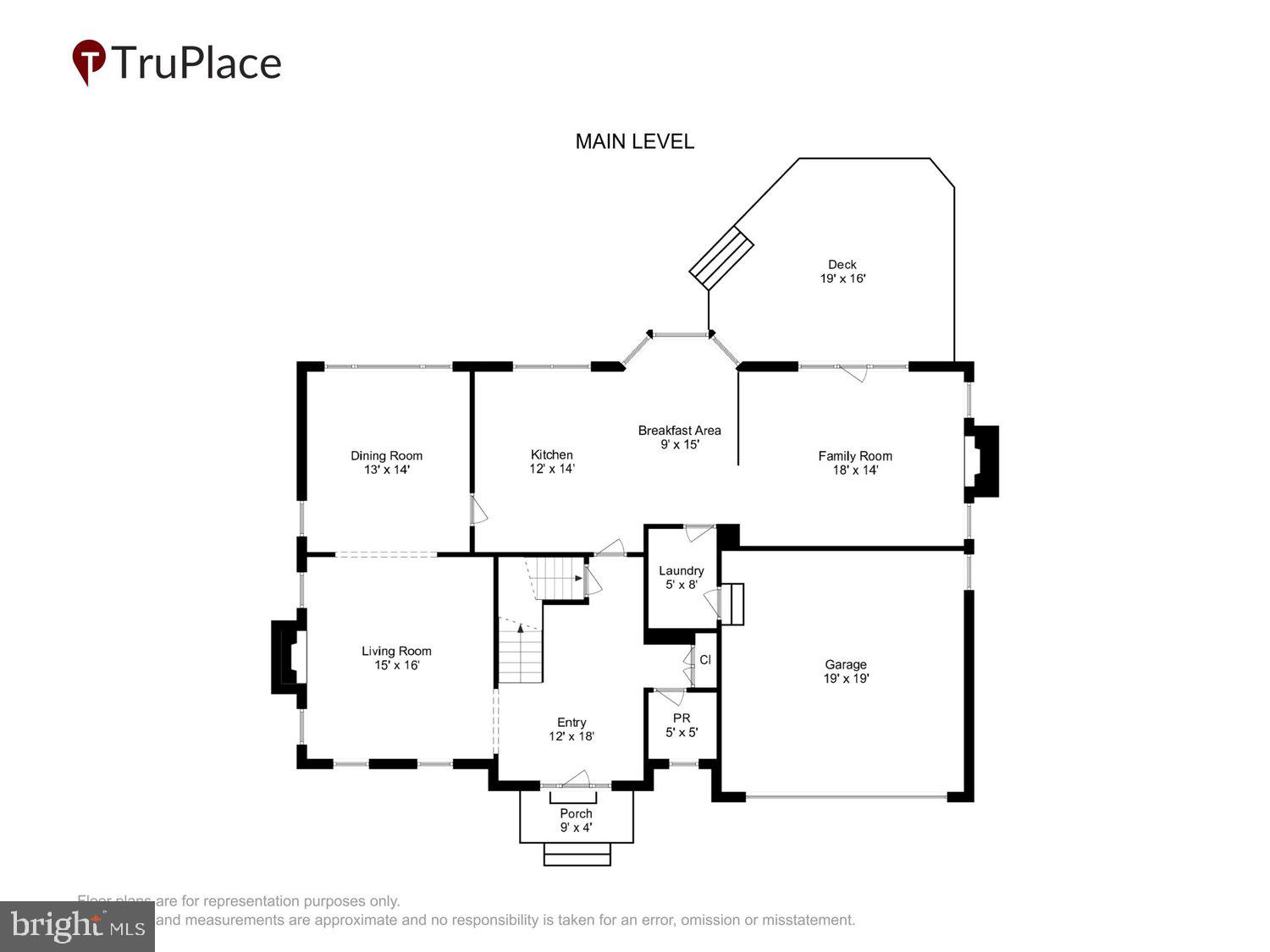 5105 Warren Place Northwest Washington, DC 20016 - Photo 37 of 39 Print Main Level