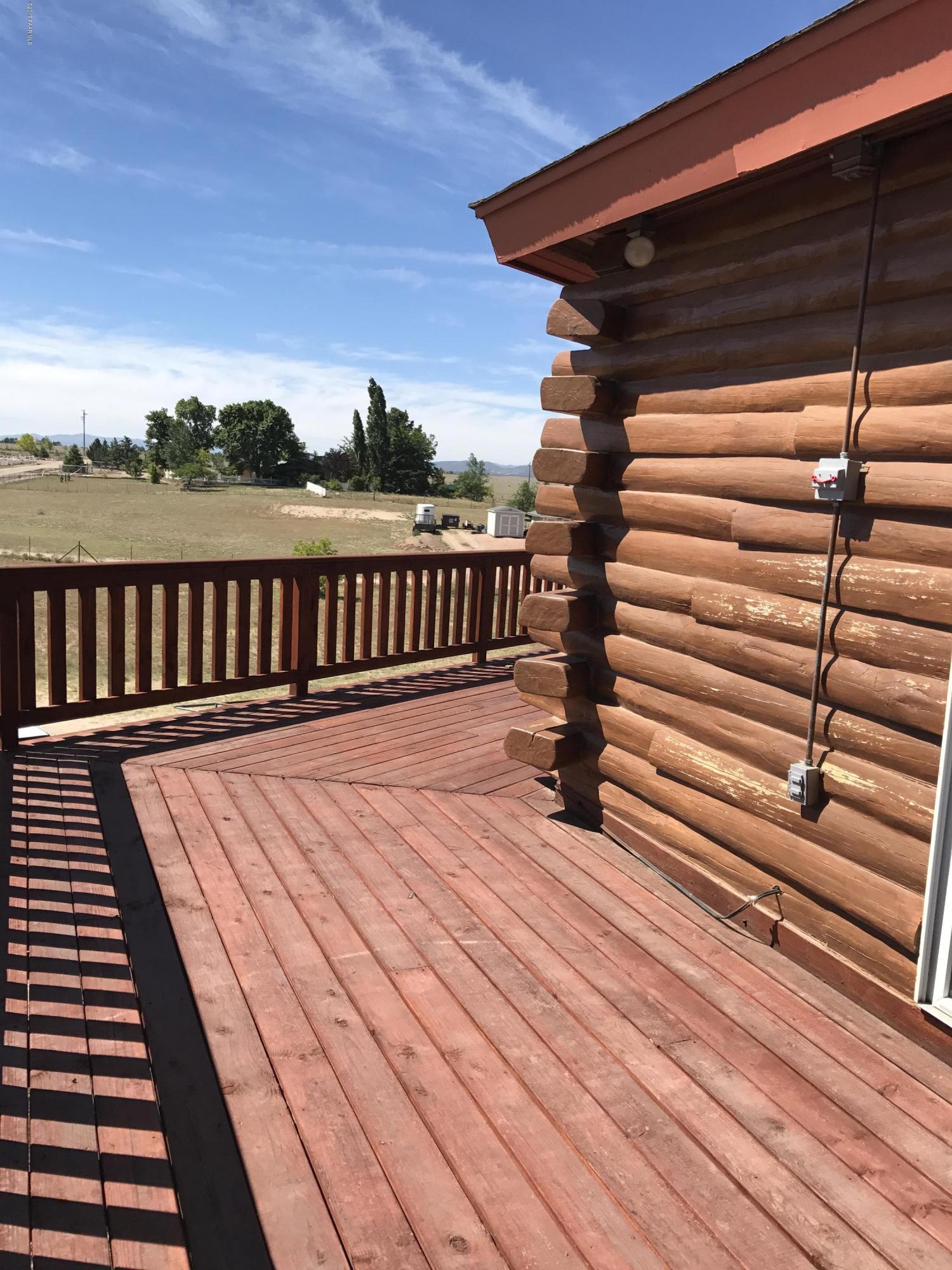 1120 North Moon Shadow Road Chino Valley, AZ 86323 - Photo 15 of 18 a view of balcony with wooden floor
