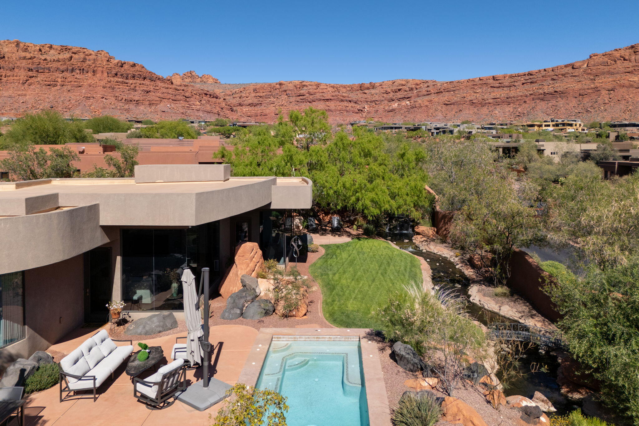 2331 West Entrada Trail, Unit 85 St. George, UT 84770 - Photo 33 of 34 Aerial view