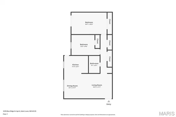 $112,500 | 1678 Blue Ridge Drive, Unit A, St. Louis, MO 63125