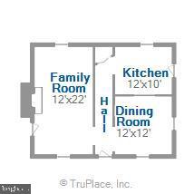 6124 12th Road North Arlington, VA 22205 - Photo 33 of 34 Main level floor plan.