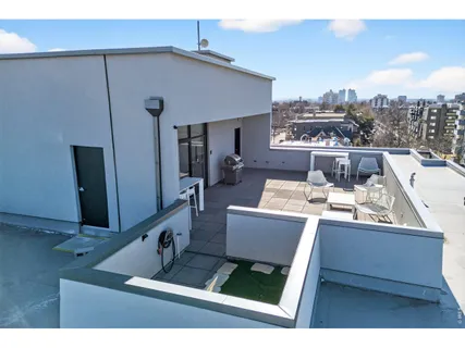 a view of parking area with parking