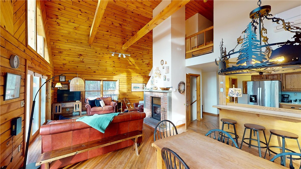 207 Pheasant Run Road Middlefield, NY 13326 - Photo 11 of 44 Open beamed ceilings