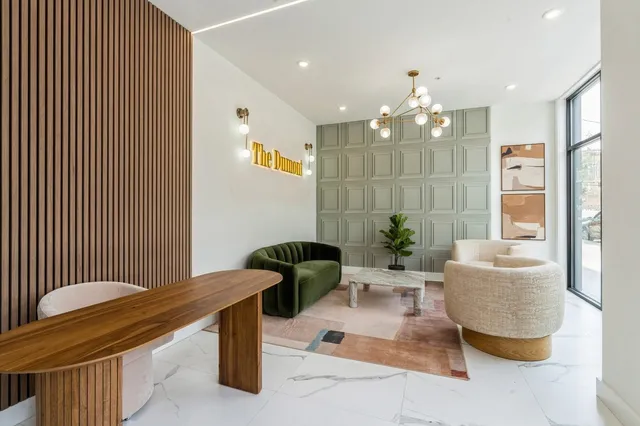 a view of a building with a street