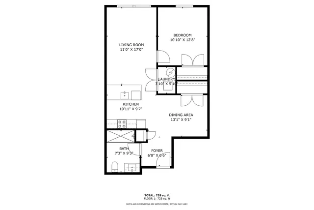 $2,825 | 30.3 Vroom Street, Unit 504, Jersey City, NJ 07306