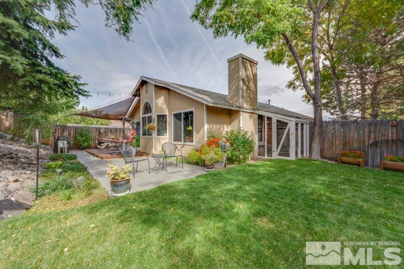 6006 White Water Way Reno, NV 89523 - Photo 20 of 20 a front view of a house with patio and garden